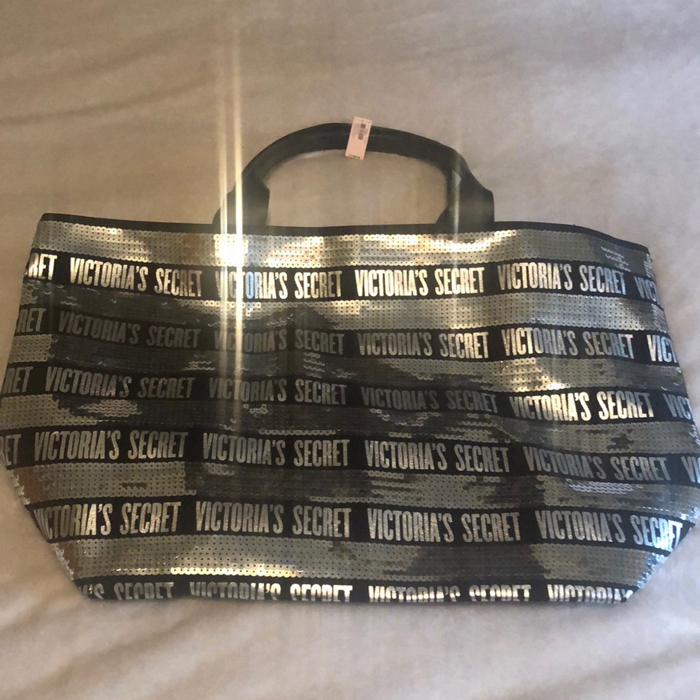 Victoria’s Secret sequins tote